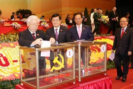 Voting results on new Party Central Committee announced