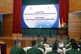 Vietnamese peacekeeping lecturers receive training
