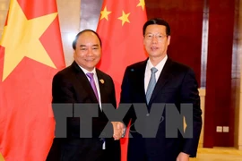 Prime Minister receives Chinese Vice Premier Zhang Gaoli 