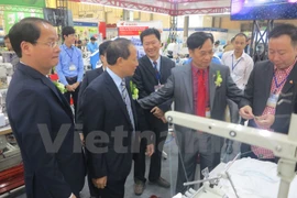  International textiles exhibition underway in Hanoi