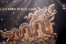 Unique dragon motif on brown-patterned ceramics