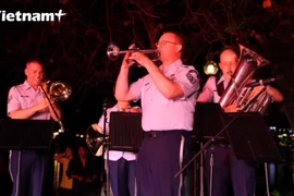 US air force band Pacific Brass wows Hanoi audiences