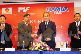 Local football talent fund inks deal with Gamba Osaka
