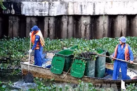 HCM City fights pollution in canals