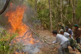 Dry weather raises fire alert across nation