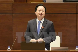 Education minister questioned at NA