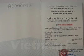 Hanoi to issue international driving licenses from next week