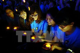 Hanoi hosts various activities during Earth Hour