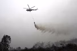 Indonesia warns of haze from forest fires 