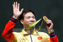 Shooter Hoang Xuan Vinh is world No. 1