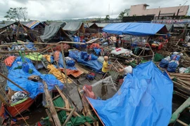 Typhoon Nock-Ten hits Philippines, killing three