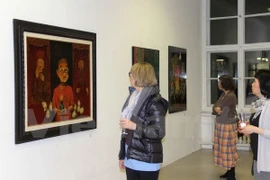 Vietnamese lacquer paintings displayed in Germany