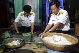 Pre-Tet gifts dispatched to marine defence platform soldiers