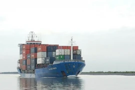 Can Tho’s port receives first large container ship