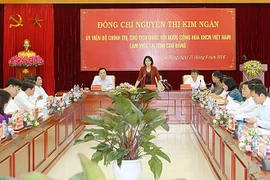 Top legislator inspects Cao Bang’s rural development