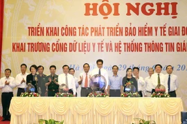 Health insurance data system goes online