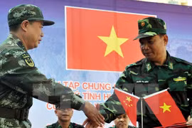 Vietnam, China hold counter-terrorism drill
