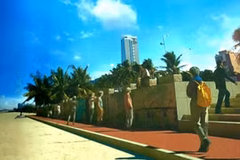 Da Nang to adorn sea dyke with tourist-friendly art 