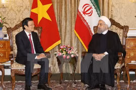 Vietnamese, Iranian Presidents hold talks 