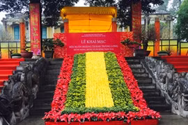 Spring festival opens at Thang Long Citadel