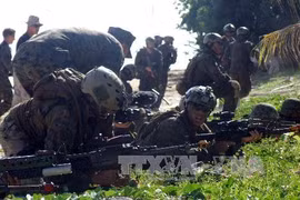 Philippines, US carry out military drill
