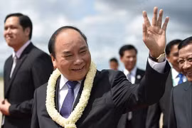 Prime Minister arrives in Cambodia for CLV9 