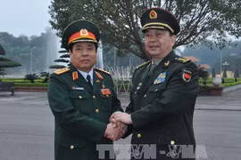 Vietnam, China defence ministers hold talks 