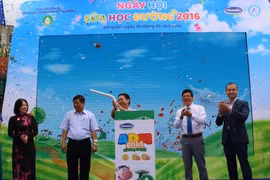School milk programme launched nationwide