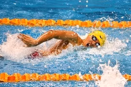 Vietnamese swimmer wins gold in Budapest competition 