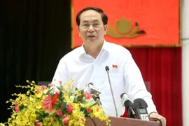 President meets Ho Chi Minh City’s voters