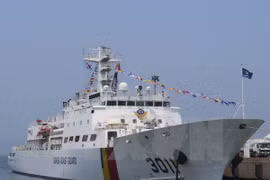 Korean training vessel docks in Da Nang, starts Vietnam visit 