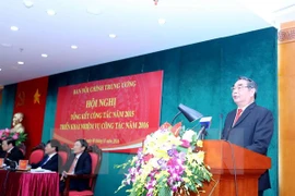Anti-corruption continues top Party priority in 2016