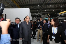 DPRK Party delegation visit Vinfast factory 