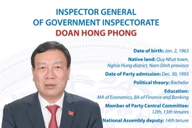 Inspector General of Government Inspectorate Doan Hong Phong