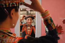 New Year customs of Red Dao ethnic people in Yen Bai province