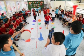 Folk games an extra activity at some schools