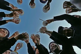 Bowl dance of Tay ethnic people in Bac Kan
