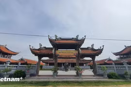 Largest wooden pagoda in Nghe An province