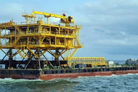 Vietsovpetro installs wellhead platform topside at Bach Ho oil field