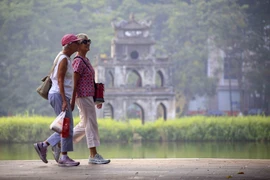 Walking space around Hoan Kiem Lake – Hanoi’s cultural and tourist destination