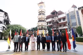 Delegates from ASEAN countries and India attend the meeting. (Photo: globalgovernancenews.com)