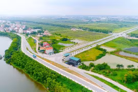 A view of the rural district of Gia Lam. (Photo: VNA)