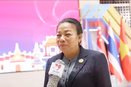 Vice President of the Lao National Assembly Sounthone Xayachak (Photo: VNA)