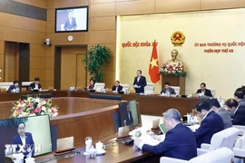 At the 40th session of the National Assembly Standing Committee on December 10. (Photo: VNA)