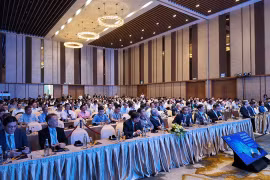 Participants from the Asian steel industry join the 2024 Southeast Asia Iron and Steel Institute (SEAISI) Conference and Exhibition at Đà Nẵng City's Ariyana Convention Centre. (Photo: Courtesy of Ariyana Convention Centre) 