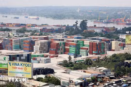 Dong Nai port in Bien Hoa city, southern province of Dong Nai. (Photo: VNA)