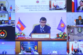 The 27th ASEAN Socio-Cultural Community (ASCC) Council Meeting is held under the theme of "ASEAN Action: Tackling Challenges Together". (Photo: Vietnamplus)