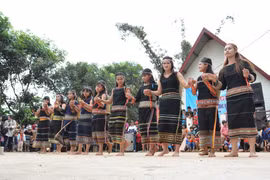 New Rice ceremony of the Xe Dang in Dak Lak