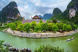 Trang An offers visitors space for relaxation