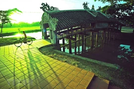 240-year-old tile-roofed bridge in Thua Thien-Hue